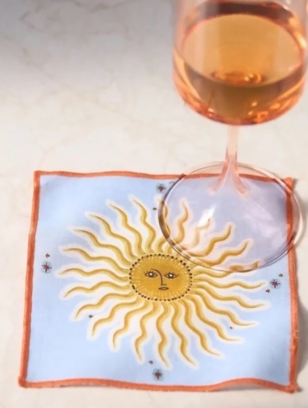 Anthropologie, Fortune Cocktail Napkins In Sky